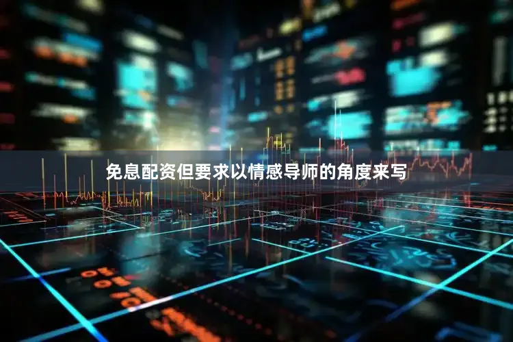 免息配资但要求以情感导师的角度来写